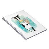 Carnet Dessin de Hipster Dog (Côté Droit)