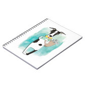 Carnet Dessin de Hipster Dog (Côté gauche)