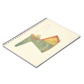 Carnet Dessin de Kimono semi-fini (Côté gauche)