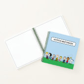 Carnet Dessin de la gamme de groupes d'arachides (Intérieur)