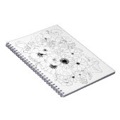 Carnet dessin de l'armature de fleurs (Côté Droit)