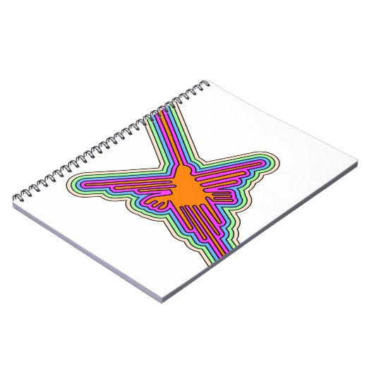 Carnet Dessin de Nazca Hummingbird Pérou (Côté gauche)