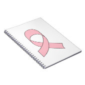 Carnet Dessin de ruban rose (Côté Droit)