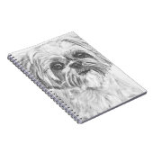 Carnet Dessin de Shih Tzu (Côté Droit)