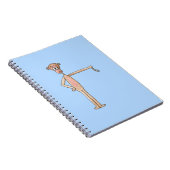 Carnet Dessin de singe avec éperon. (Côté Droit)