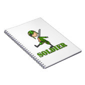 Carnet Dessin de soldat bâton (Côté Droit)