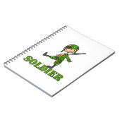 Carnet Dessin de soldat bâton (Côté gauche)