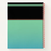 Carnet Dessin de super-héros de bande dessinée rétro enti (Dos)