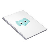 Carnet Dessin d'éléphant bleu bébé (Côté Droit)