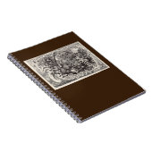 Carnet Dessin d'encre de bête hybride (Côté Droit)