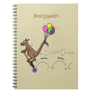 Carnet Dessin d'humour australien kangourou