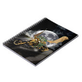 Carnet Dessin Dragon et Imaginaire Lune (Côté gauche)