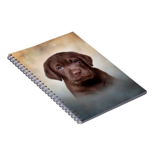 Carnet Dessin du chiot Labrador (Côté Droit)