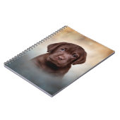Carnet Dessin du chiot Labrador (Côté gauche)