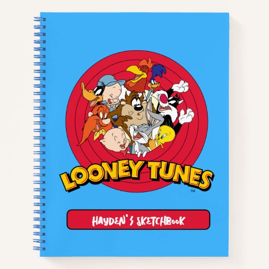 Carnet Dessin du logo de LOONEY TUNES™ (Devant)