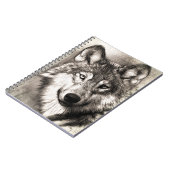 Carnet Dessin du loup (Côté gauche)