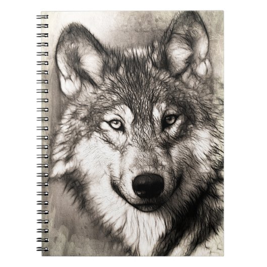 Carnet Dessin du loup (Devant)