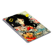 Carnet Dessin émotif de portrait d'art d'aquarelle et (Côté Droit)