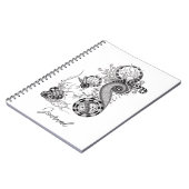 Carnet Dessin Floral (Côté gauche)