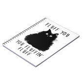 Carnet Dessin Fluit You Black Cat (Côté gauche)