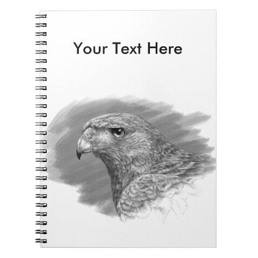 Carnet Dessin Harris Hawk (Devant)