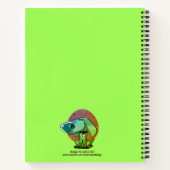 Carnet dessin humoristique de chien gros nez (Dos)