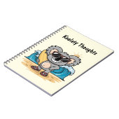 Carnet Dessin Koala (Côté gauche)
