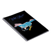 Carnet Dessin linéaire à cheval (Côté Droit)