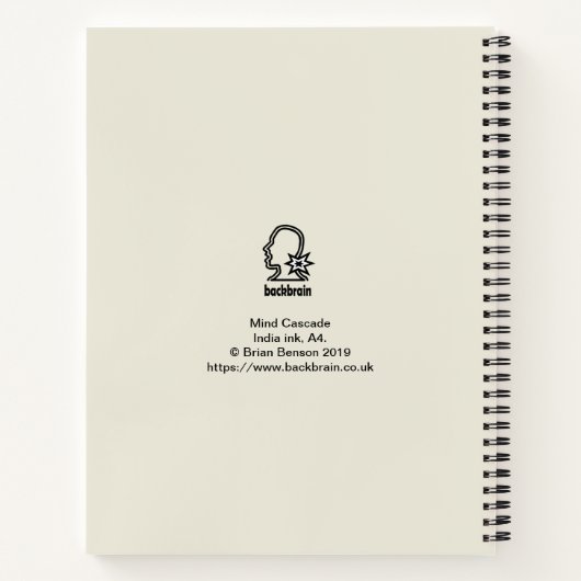 Carnet Dessin Mind Cascade (Dos)