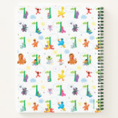 Carnet Dessin Motif de la rue Sésame du jour ensoleillé (Dos)