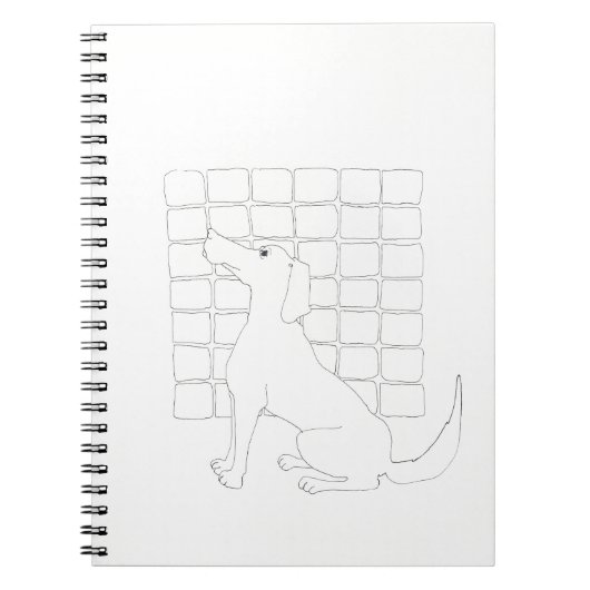 Carnet Dessin original Chien chinois année 2018 NoteB (Devant)