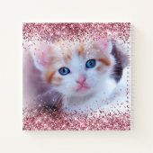 Carnet Dessin photo Faux Sparkink Glittery (Dos)