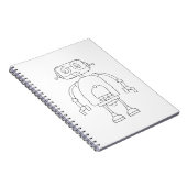 Carnet Dessin Robot Simple Smart Dessin (Côté Droit)