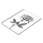 Carnet dessin rose (Côté gauche)