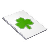 Carnet Dessin Shamrock de Saint Patrick (Côté Droit)
