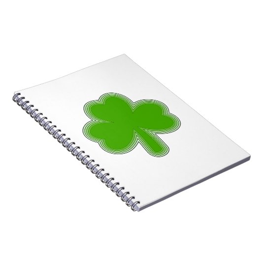 Carnet Dessin Shamrock de Saint Patrick (Côté Droit)