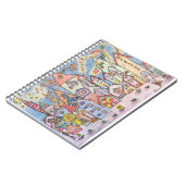 Carnet dessin urbain pour enfants (Côté gauche)