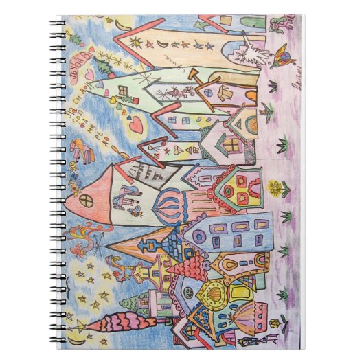 Carnet dessin urbain pour enfants (Devant)