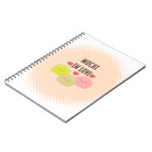 Carnet Dessins de dessin mignon Mochi (Côté gauche)