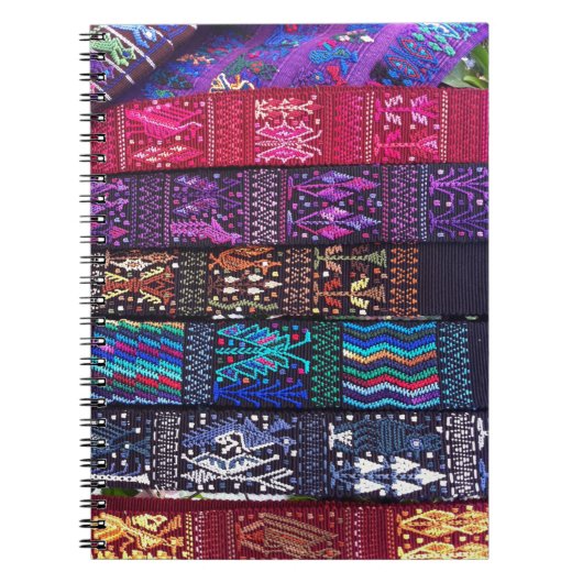Carnet Dessins textiles guatémaltèques (Devant)