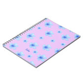 Carnet Dessous de verre en forme de fleur (Côté gauche)