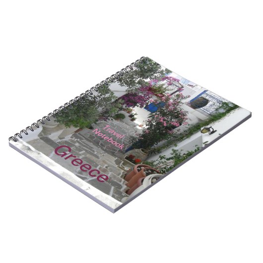 Carnet destination voyage Grèce (Côté gauche)