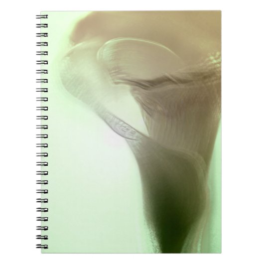 Carnet Détail de la fleur romantique (Devant)
