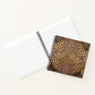 Carnet Détail de mosaïque jaune, Allemagne