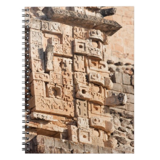 Carnet Détail de pyramide de magicien, Yucatan, Mexique (Devant)