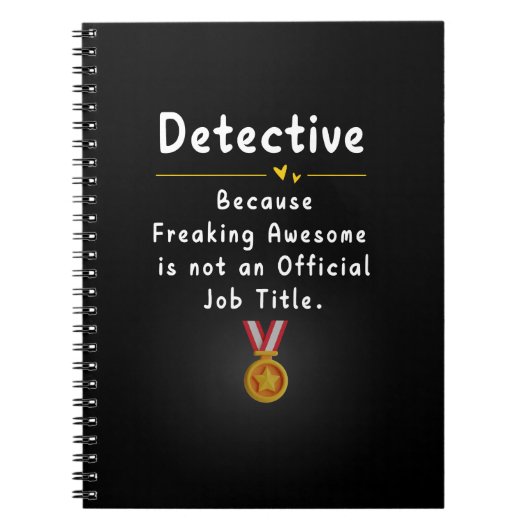Carnet Détective (Devant)