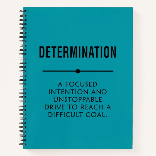 Carnet Détermination (Devant)