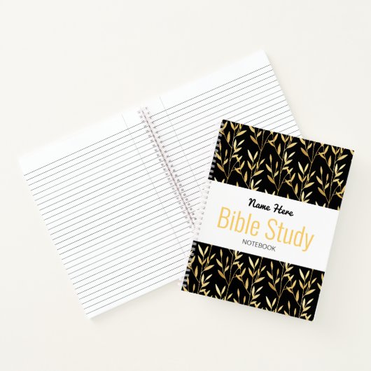 Carnet d'étude biblique moderne (Intérieur)