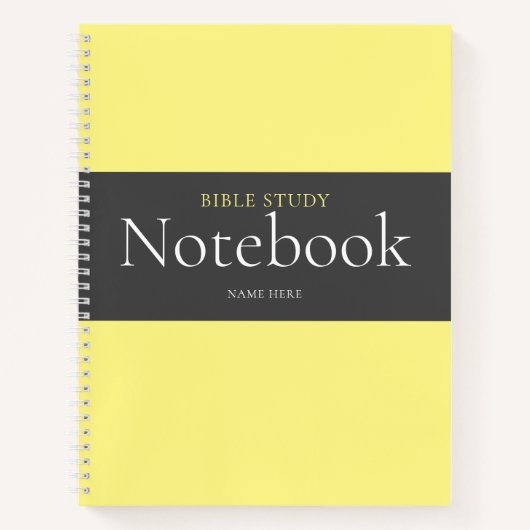 Carnet d'étude biblique moderne (Devant)