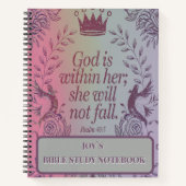 Carnet d'étude de la Bible (Devant)